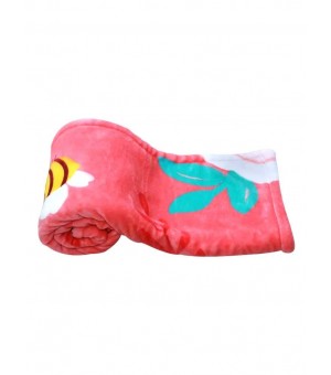 Mee Mee Double Layer Reversible Soft Baby Blanket Dark Pink MM-8280B